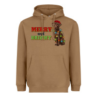 Toasted Coconut merry and bright labrador Heavyweight Hoodie - RanaPortraitStore