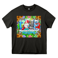 Asphalt Love Christmas gnome Heavy Core Tee - CowhideDigitalArt