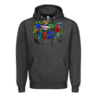 Charcoal Heather pura vida costa rica rana Zipper Hoodie - RanaPortraitStore