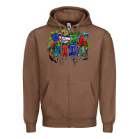 Chestnut pura vida costa rica rana Zipper Hoodie - RanaPortraitStore