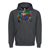 Smoke pura vida costa rica rana Zipper Hoodie - RanaPortraitStore