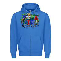 True Royal pura vida costa rica rana Zipper Hoodie - RanaPortraitStore
