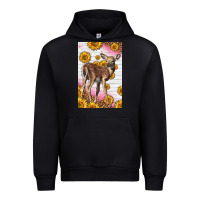 Western Cute Baby Deer Fawn Urban Hoodie | Teevron
