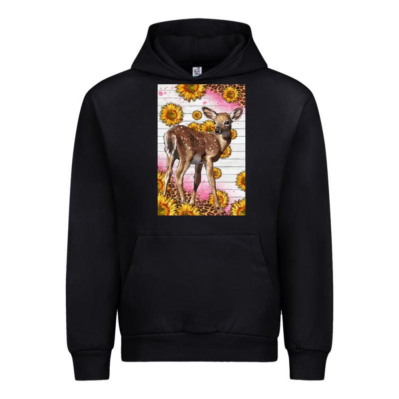 Western Cute Baby Deer Fawn Urban Hoodie by LillyAllenDesigns | Teevron
