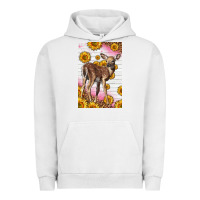 Pigment Lunar Rock Western Cute Baby Deer Fawn Urban Hoodie - LillyAllenDesigns