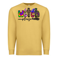 Antique Gold witch please Premium Sweatshirt - CowhideDigitalArt