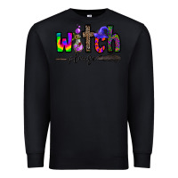Black witch please Premium Sweatshirt - CowhideDigitalArt