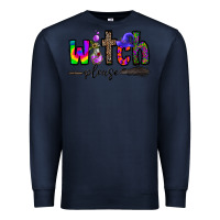 Navy witch please Premium Sweatshirt - CowhideDigitalArt