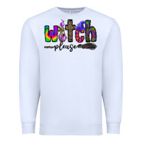 White witch please Premium Sweatshirt - CowhideDigitalArt