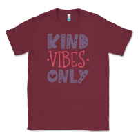 Burgundy kind Classic Tee - Unal Design