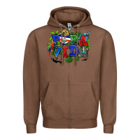 Chestnut pura vida costa rica Zipper Hoodie - RanaPortraitStore