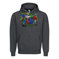 Smoke pura vida costa rica Zipper Hoodie - RanaPortraitStore