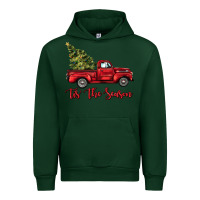 Forest Green tis the season Urban Hoodie - BarkalooDesign