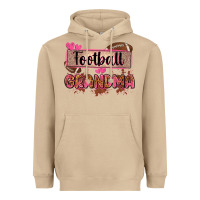 Mushroom football grandma with leopard Heavyweight Hoodie - Zillion Design Studio