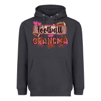 Smoke football grandma with leopard Heavyweight Hoodie - Zillion Design Studio