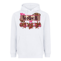 White football grandma with leopard Heavyweight Hoodie - Zillion Design Studio
