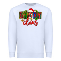 White Christmas brody claus Premium Sweatshirt - FaDigitalArtStudio
