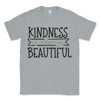 Heather Grey kindness Classic Tee - Unal Design