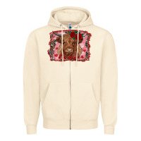 Sandshell be mine cow Zipper Hoodie - RanaPortraitStore