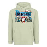 Matcha baseball nana with leopard Heavyweight Hoodie - Zillion Design Studio