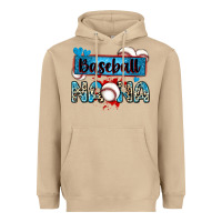 Mushroom baseball nana with leopard Heavyweight Hoodie - Zillion Design Studio