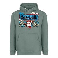 Sage baseball nana with leopard Heavyweight Hoodie - Zillion Design Studio