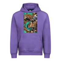 Tulip Western Camo Moose Urban Hoodie - LillyAllenDesigns