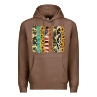 Chestnut western brushstroke Premium Hoodie - AdoDesignShop