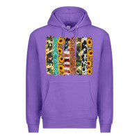 Purple western brushstroke Premium Hoodie - AdoDesignShop