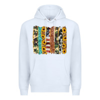 White western brushstroke Premium Hoodie - AdoDesignShop