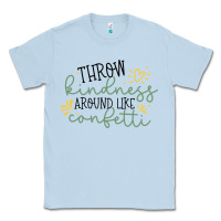 Dusty Blue kindness Classic Tee - Unal Design