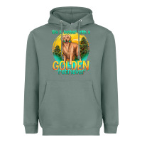 Sage life is better with a golden retriever Heavyweight Hoodie - texasbilliewilder