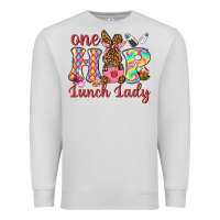 Dove Grey One hip lunch lady Premium Sweatshirt - Neo Western