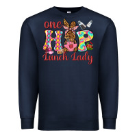 Navy One hip lunch lady Premium Sweatshirt - Neo Western