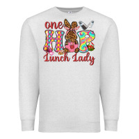Oatmeal Heather One hip lunch lady Premium Sweatshirt - Neo Western