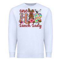 White One hip lunch lady Premium Sweatshirt - Neo Western