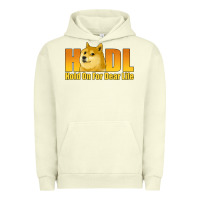 Pigment Pistachio hodl hold on for dear life dogecoin Urban Hoodie - Jasminsmagicworld