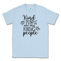 Dusty Blue kind Classic Tee - Unal Design