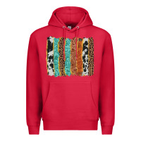 Cardinal western brushstroke Premium Hoodie - AdoDesignShop