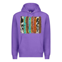Purple western brushstroke Premium Hoodie - AdoDesignShop