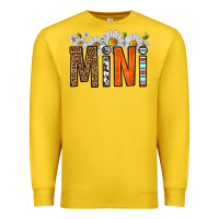 Lemon western daisies mini Premium Sweatshirt - HRA Design Shop
