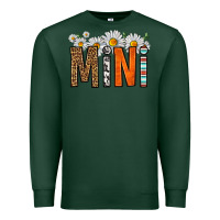 Sports Green western daisies mini Premium Sweatshirt - HRA Design Shop