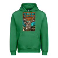 Emerald Western Buck Deer Garden Urban Hoodie - LillyAllenDesigns