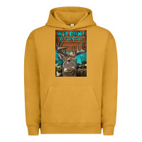 Western Buck Deer Garden Urban Hoodie | Teevron