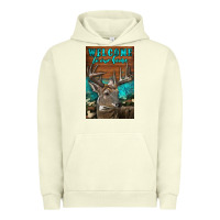 Pigment Pistachio Western Buck Deer Garden Urban Hoodie - LillyAllenDesigns