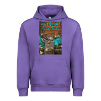 Tulip Western Buck Deer Garden Urban Hoodie - LillyAllenDesigns