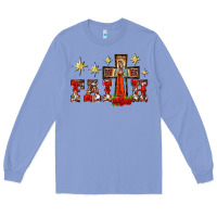 Colony Blue faith our lady of guadalupe cross Long Sleeve Tee - BarkalooDesign