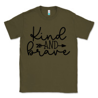 Army Green kind Classic Tee - Unal Design