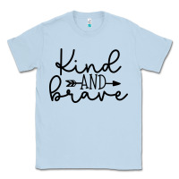 Dusty Blue kind Classic Tee - Unal Design