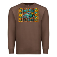 Chestnut life is better in the country skinny metal can holder Premium Sweatshirt - HRA Design Shop